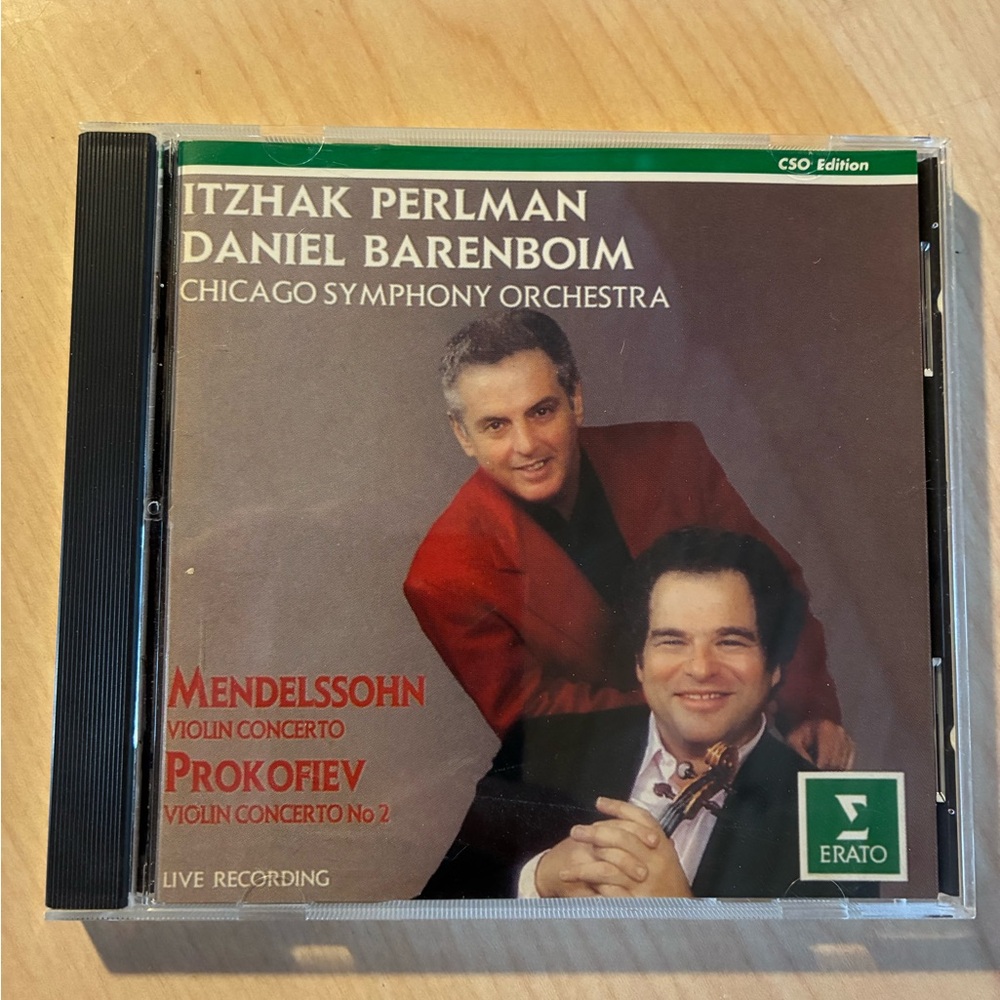 Mendelssohn & Prokofiev Violin Concertos CD